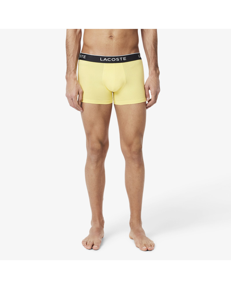 Lot de 3 boxers courts coton stretch