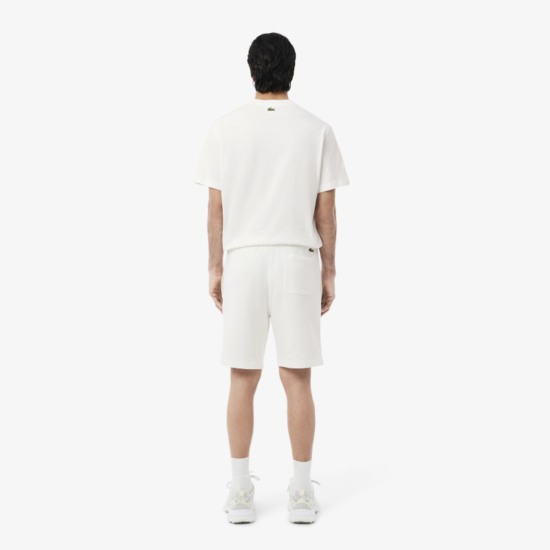 Short molleton de coton graphique