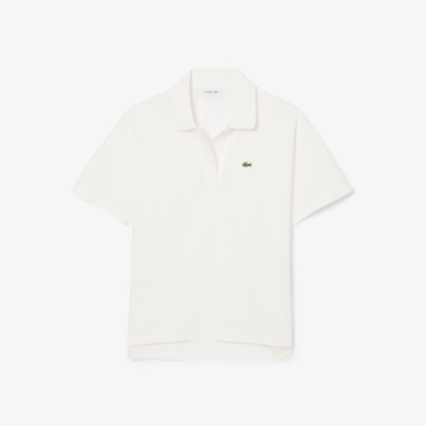 Polo relaxed fit Piqué fluide