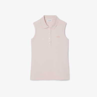 Polo L.12.D slim fit sans manche stretch