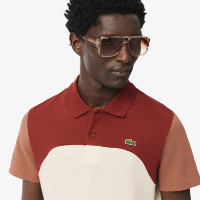 Polo L.12.12 regular fit color-block