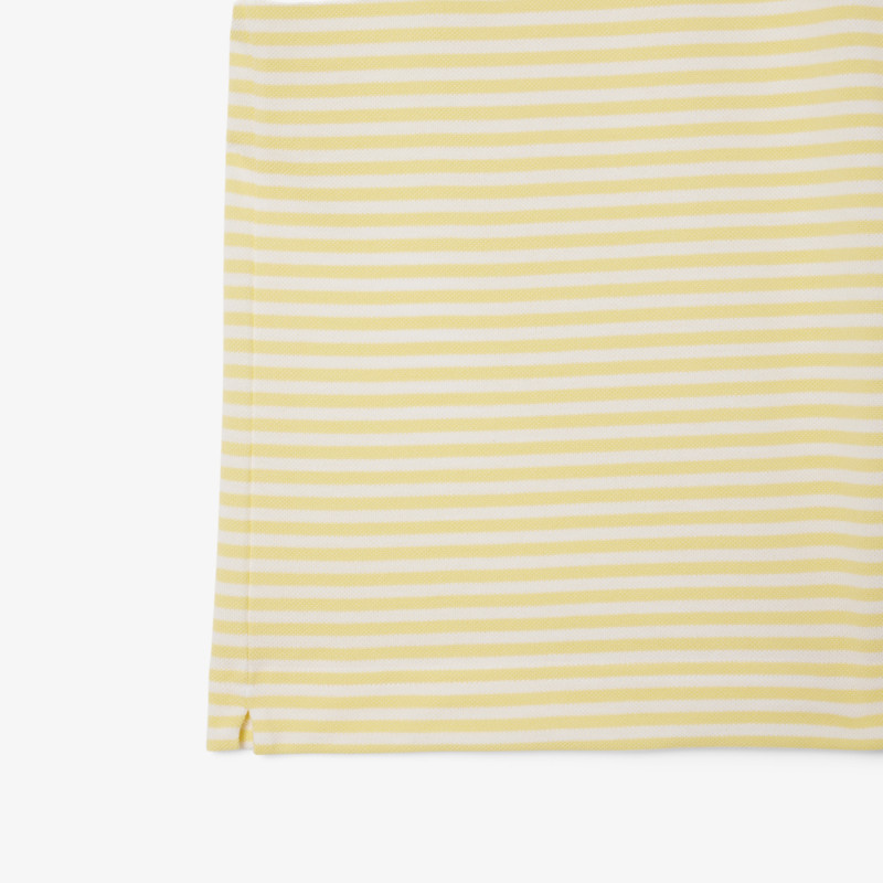 Polo L.12.12 classic fit en Petit Piqué rayé
