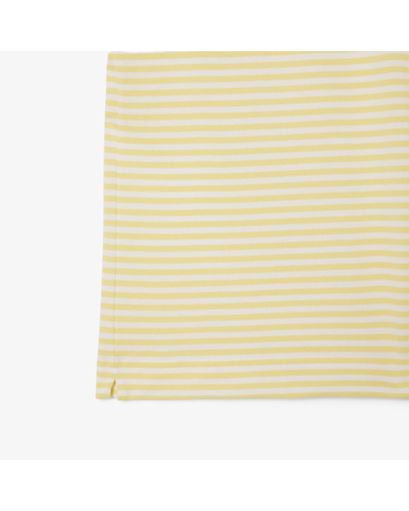 Polo L.12.12 classic fit en Petit Piqué rayé