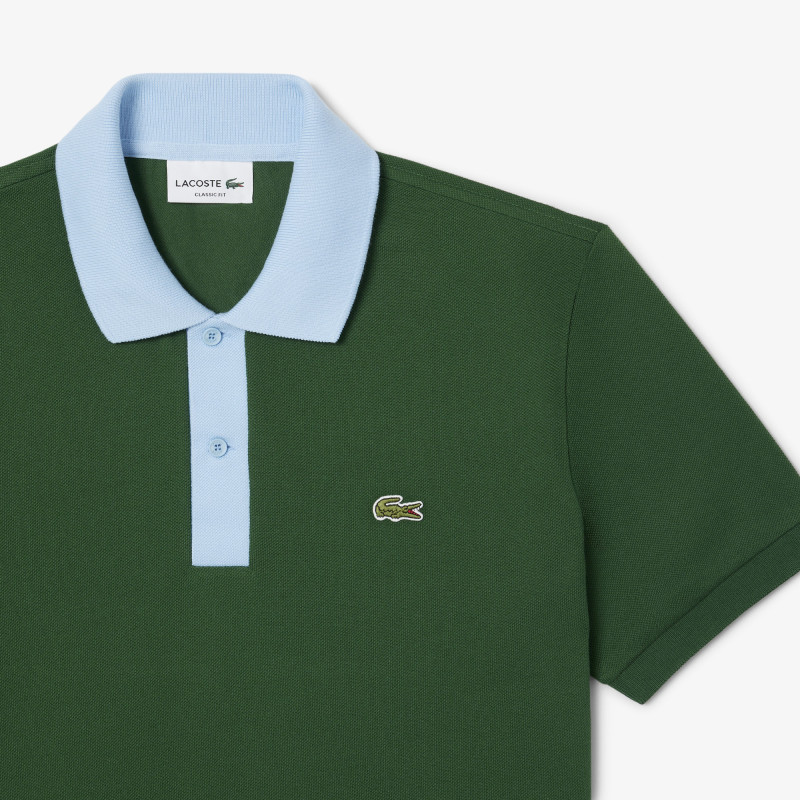 Polo L.12.12 classic fit col contrastant