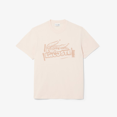 T-shirt jersey de coton imprimé