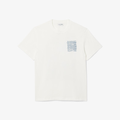 T-shirt jersey de coton graphique