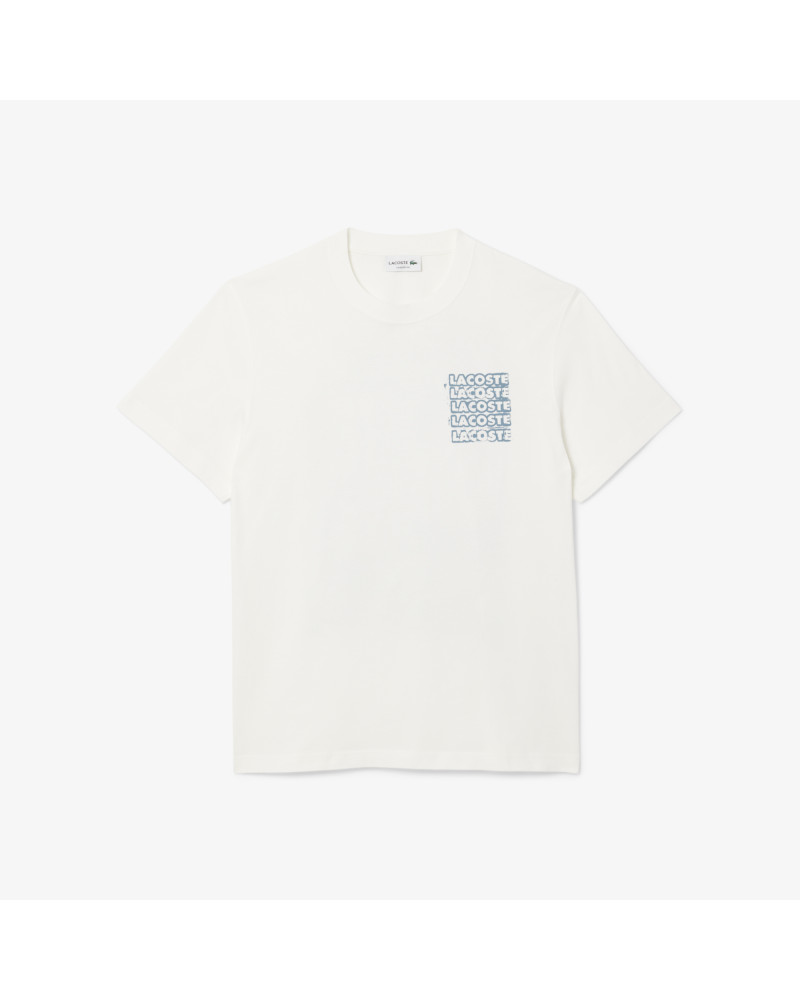 T-shirt jersey de coton graphique