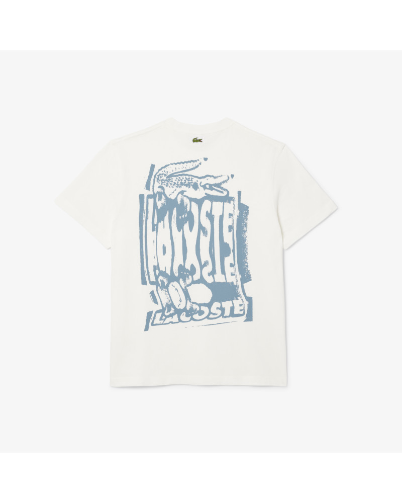 T-shirt jersey de coton graphique