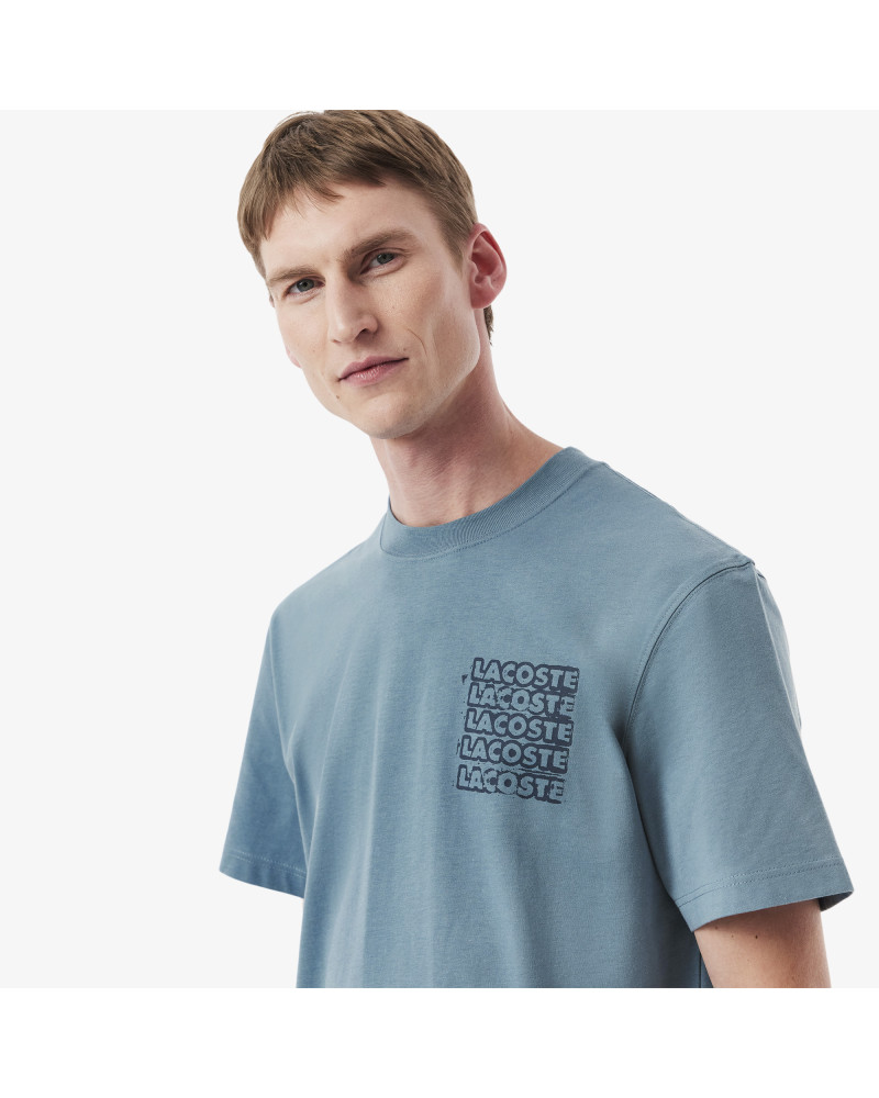 T-shirt jersey de coton graphique