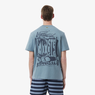 T-shirt jersey de coton graphique