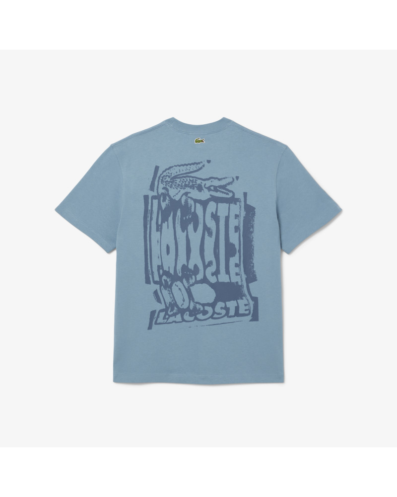 T-shirt jersey de coton graphique