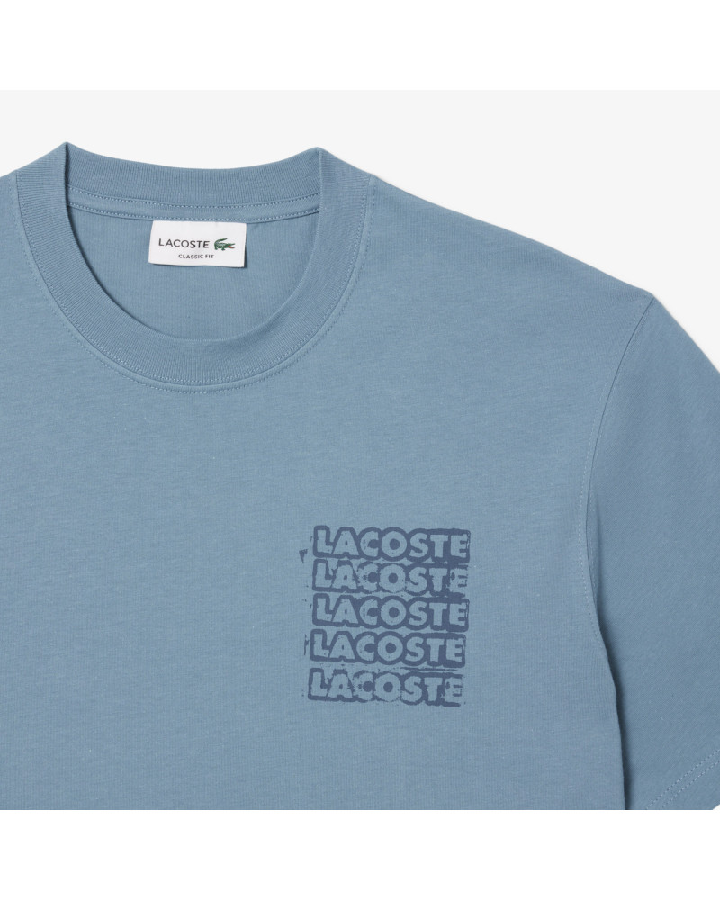 T-shirt jersey de coton graphique