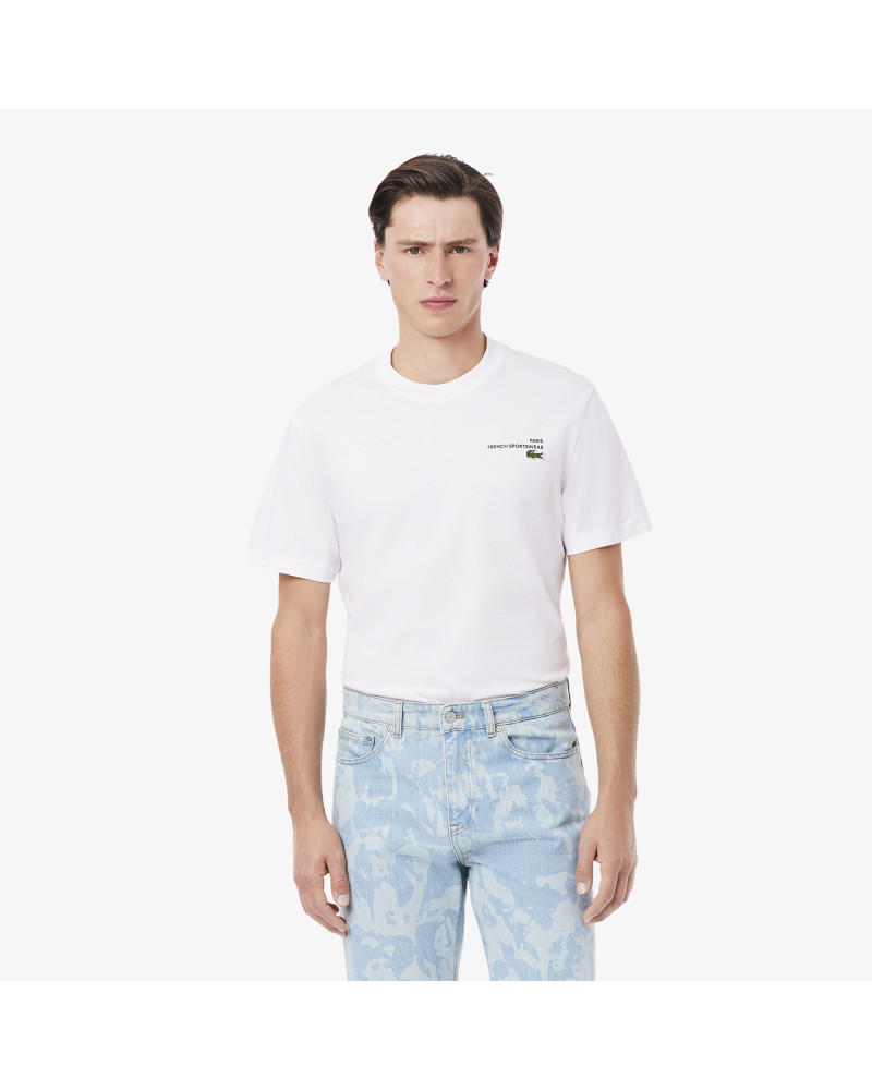 T-shirt jersey motif imprimé