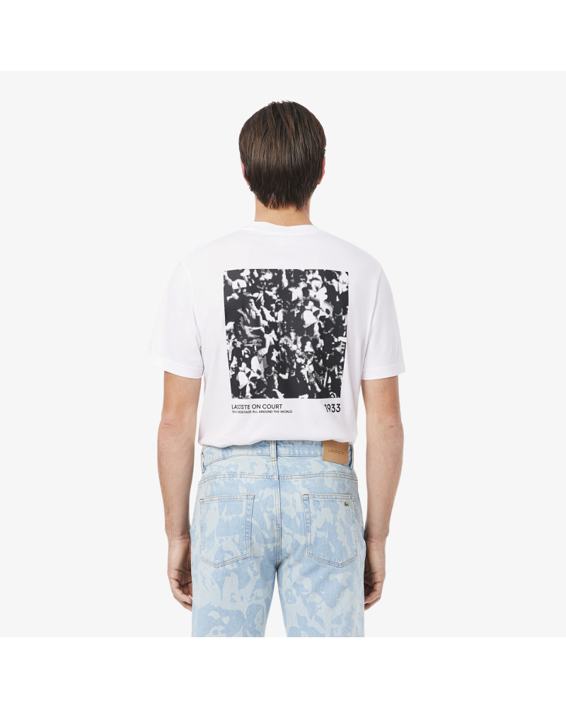 T-shirt jersey motif imprimé