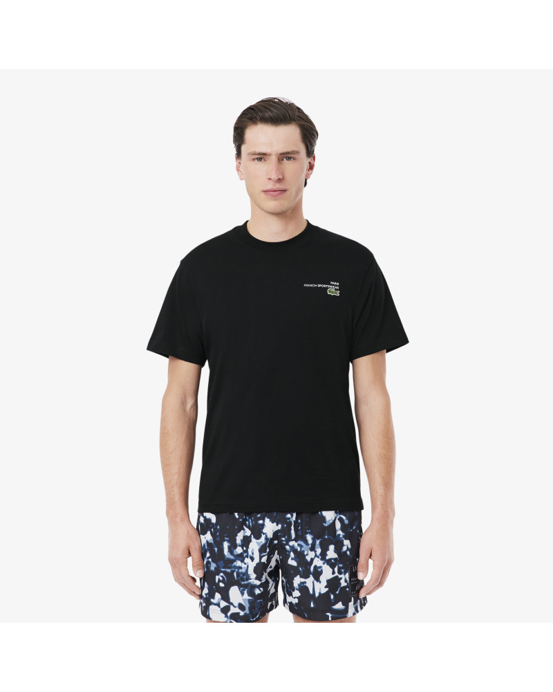 T-shirt jersey motif imprimé