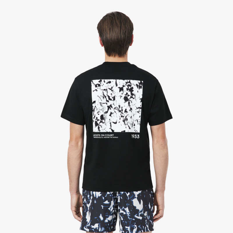 T-shirt jersey motif imprimé