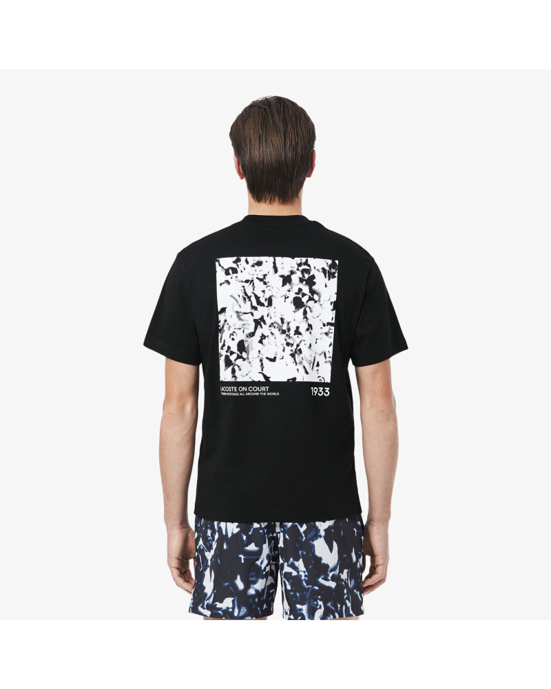 T-shirt jersey motif imprimé