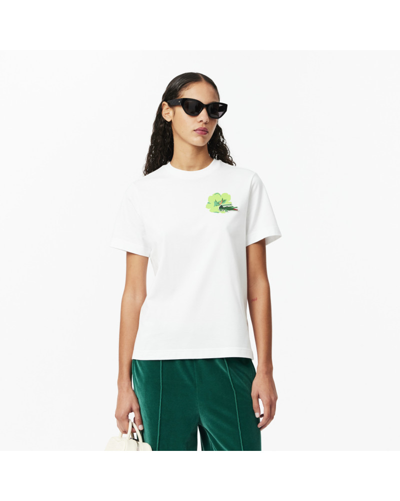 T-shirt imprimé floral en jersey