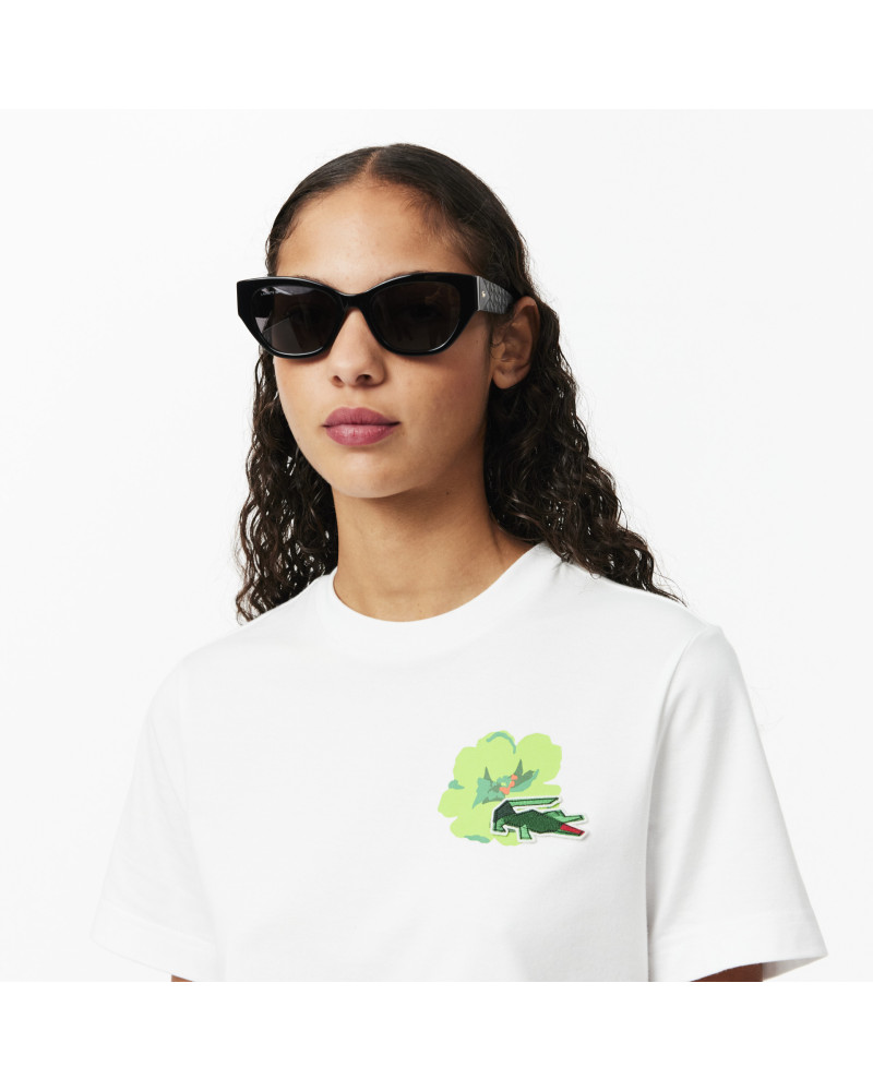 T-shirt imprimé floral en jersey