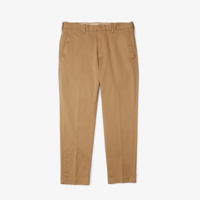 Pantalon chino fuselé en coton stretch