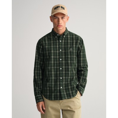 D1. REG UT CORD CHECK SHIRT