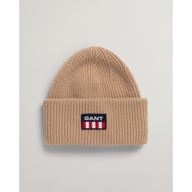 UNISEX. GANT RETRO LOGO BEANIE