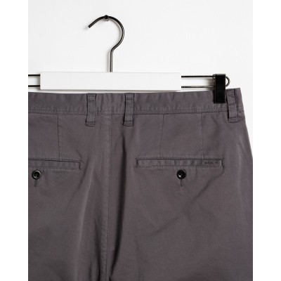 PANTALON SLIM SATIN CHINO