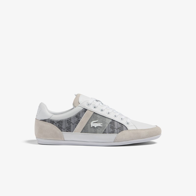 Sneakers Chaymon homme Lacoste en textile ton sur ton