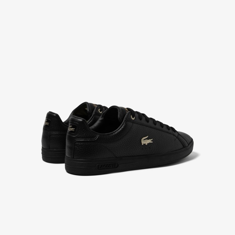 Sneakers Graduate Pro homme Lacoste en cuir avec détail au talon