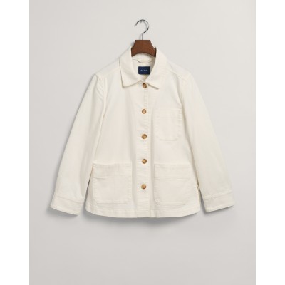 TWILL SHIRT JACKET