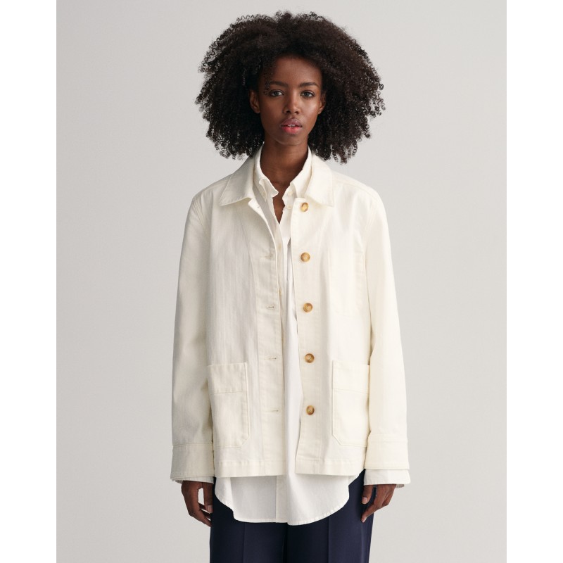 TWILL SHIRT JACKET