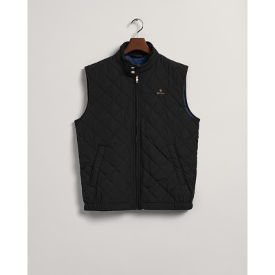 QUILTED WINDCHEATER VEST