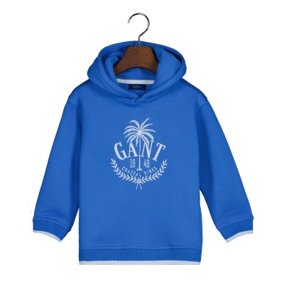 GANT PALM EMBROIDERY HOODIE