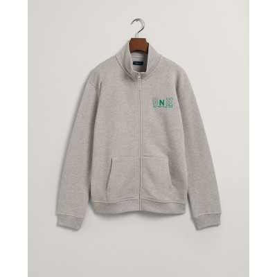 RELAXED GANT  NEW HAVEN ZIP SWEAT