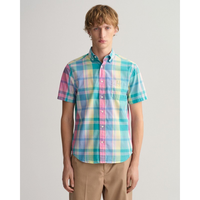 REG UT COLORFUL MADRAS SS SHIRT