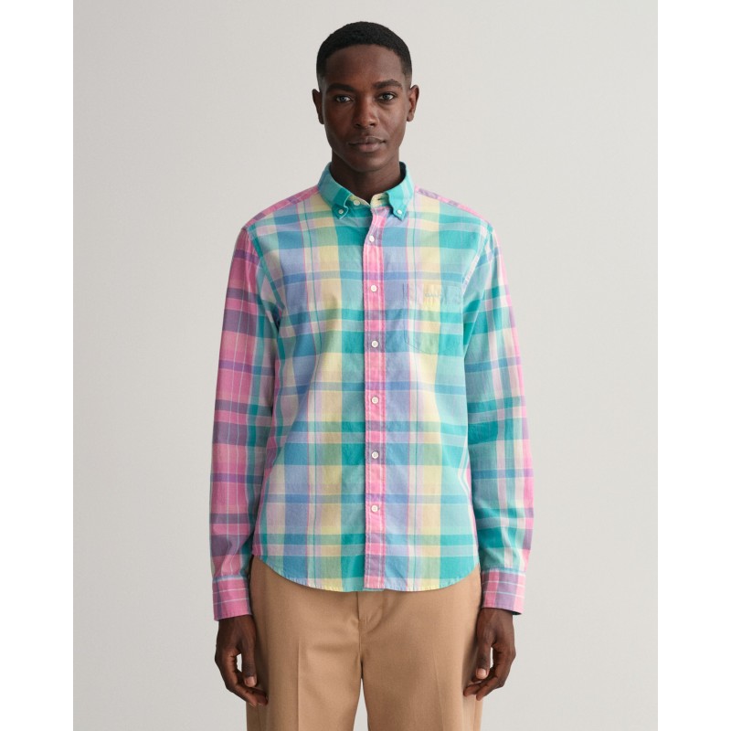 REG UT COLORFUL MADRAS SHIRT