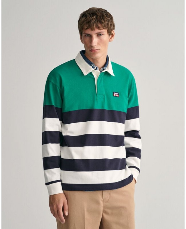 STRIPED LS RUGGER