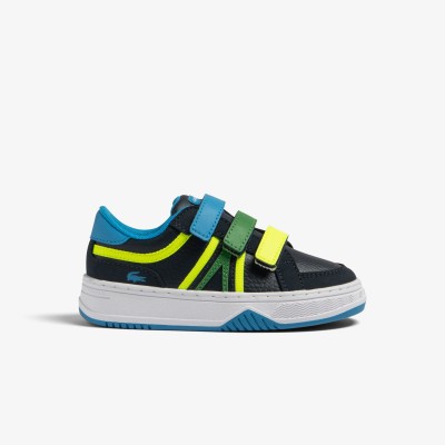 Sneakers L001 bébé Lacoste en synthétique tricolores