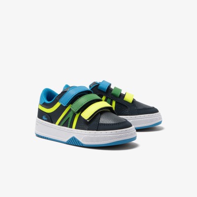 Sneakers L001 bébé Lacoste en synthétique tricolores