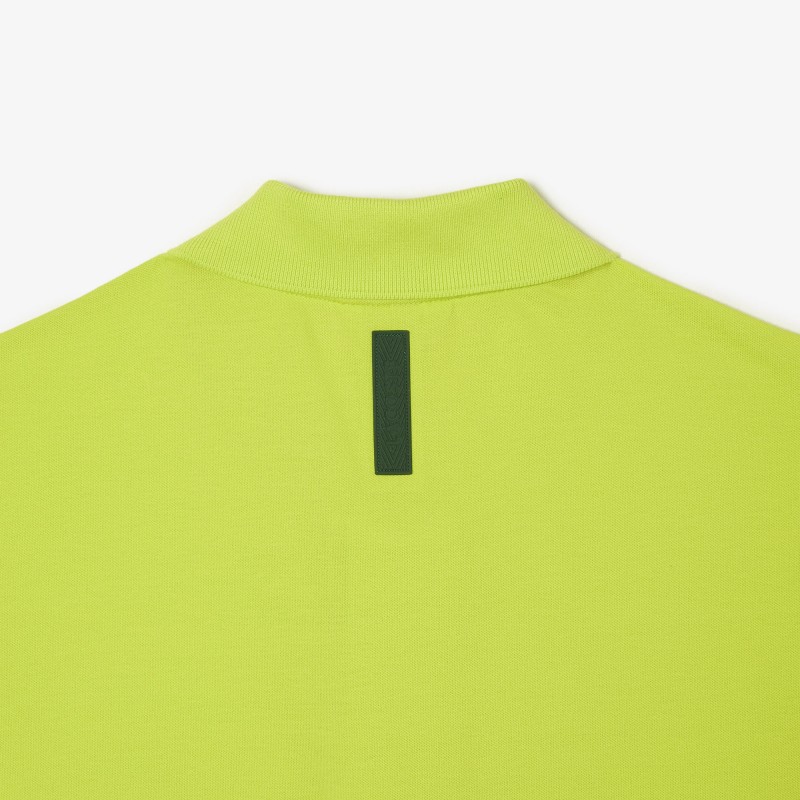 Polo lacoste vert online fluo