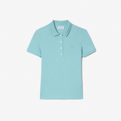 Polo Lacoste slim fit en piqué de coton stretch