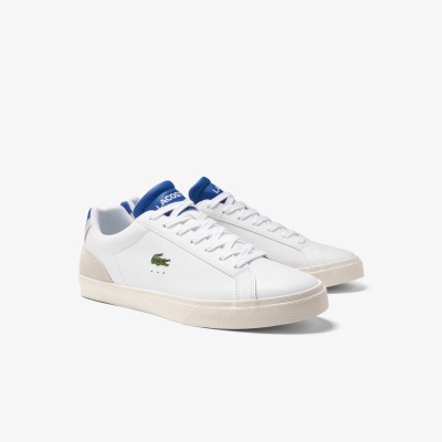 Sneakers Lerond Pro homme Lacoste en cuir avec détail au talon