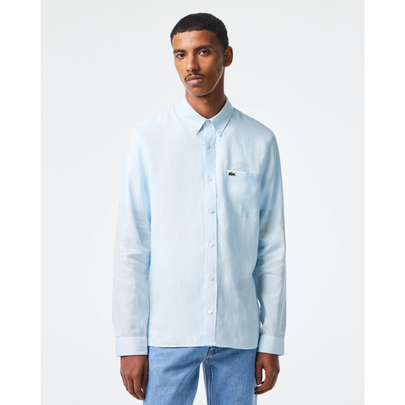 Chemise homme Lacoste en lin