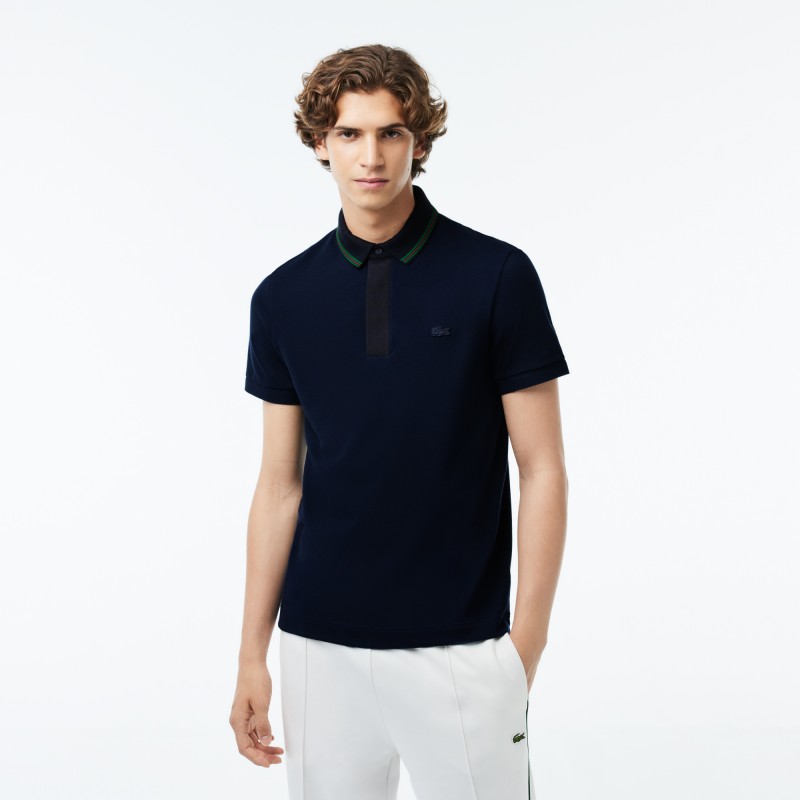 Polo Smart Paris regular fit col contrastant