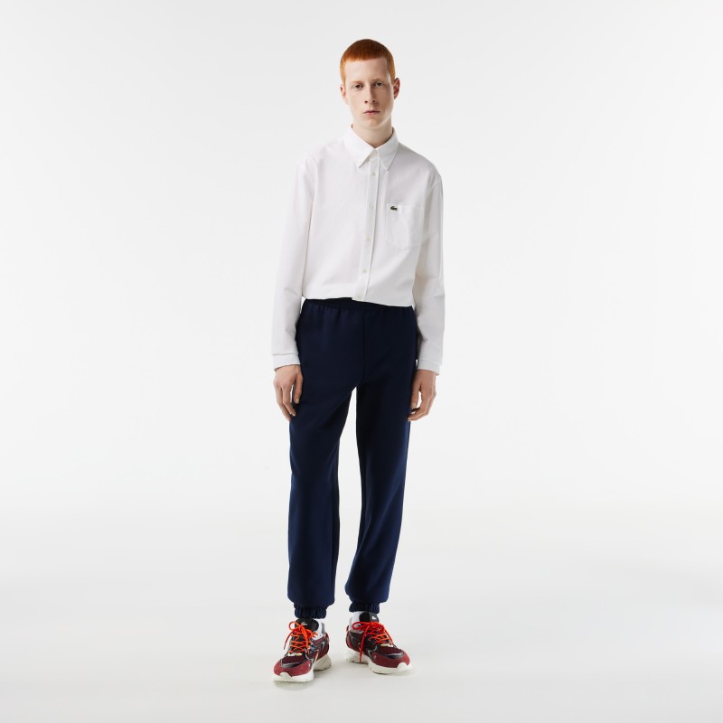 Pantalon de survêtement Jogger homme Lacoste en molleton gratté