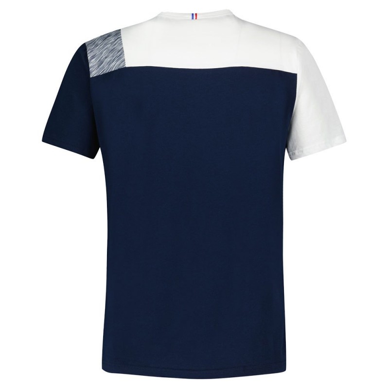 SAISON 1 Tee SS Nø1 M bleu essentiel/mul