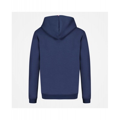 Sweat zip à capuche bleu enfant