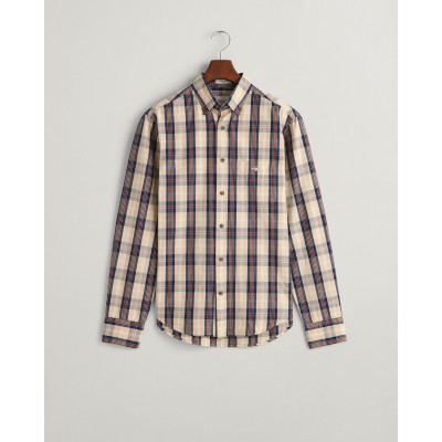 REG UT ARCHIVE POPLIN CHECK SHIRT