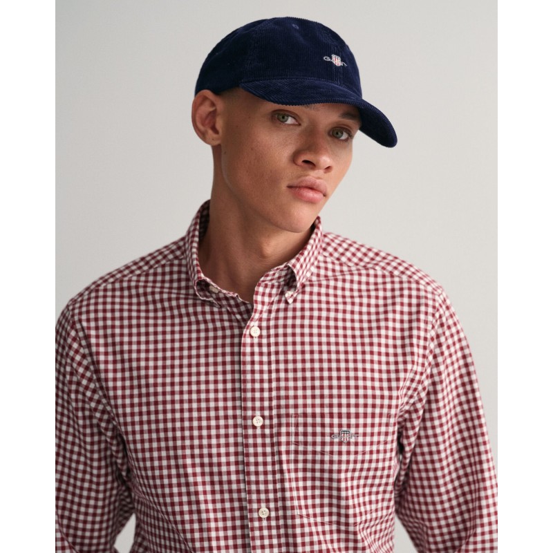 REG POPLIN GINGHAM SHIRT