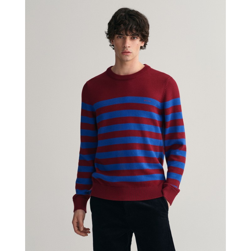 BRETON STRIPE C  NECK